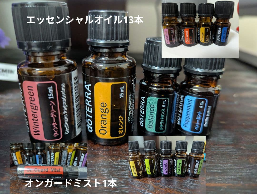doTERRA エッセンシャルオイルセット 15mL 13本
