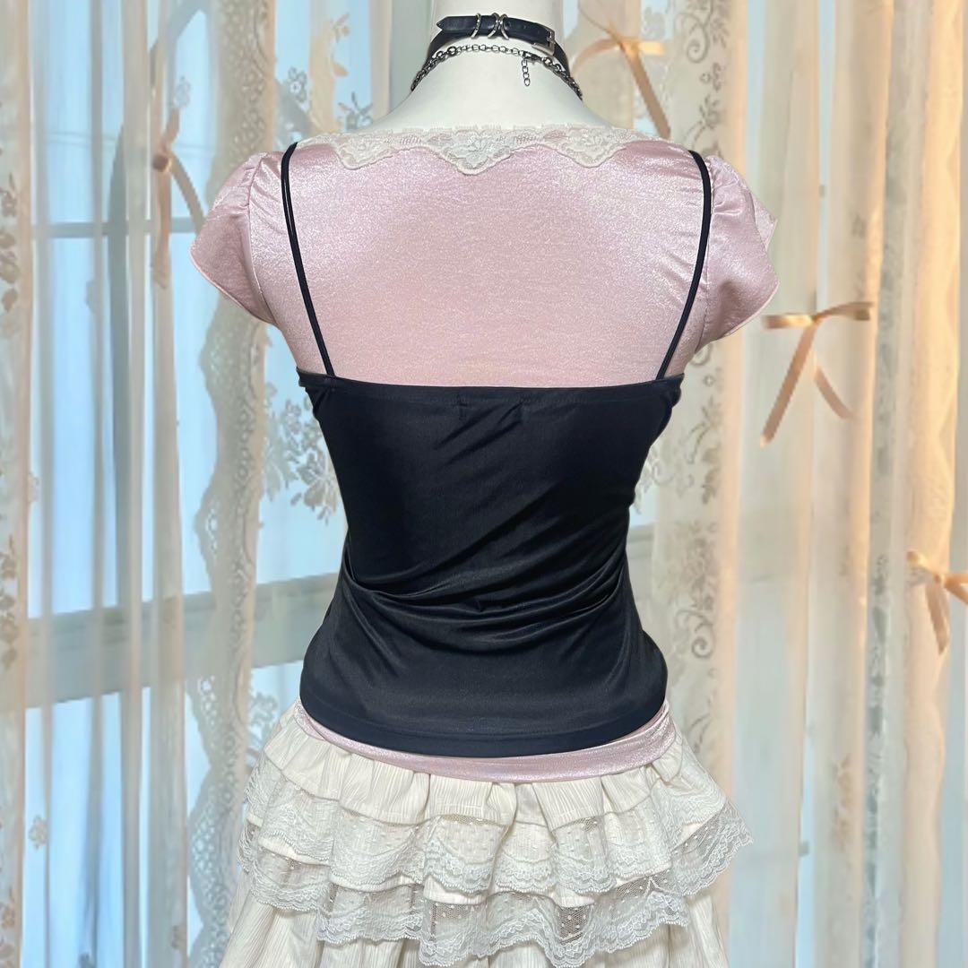y2k 姬ギャル グランジ coquette 2点セット売り ガーリー 甘ロリ