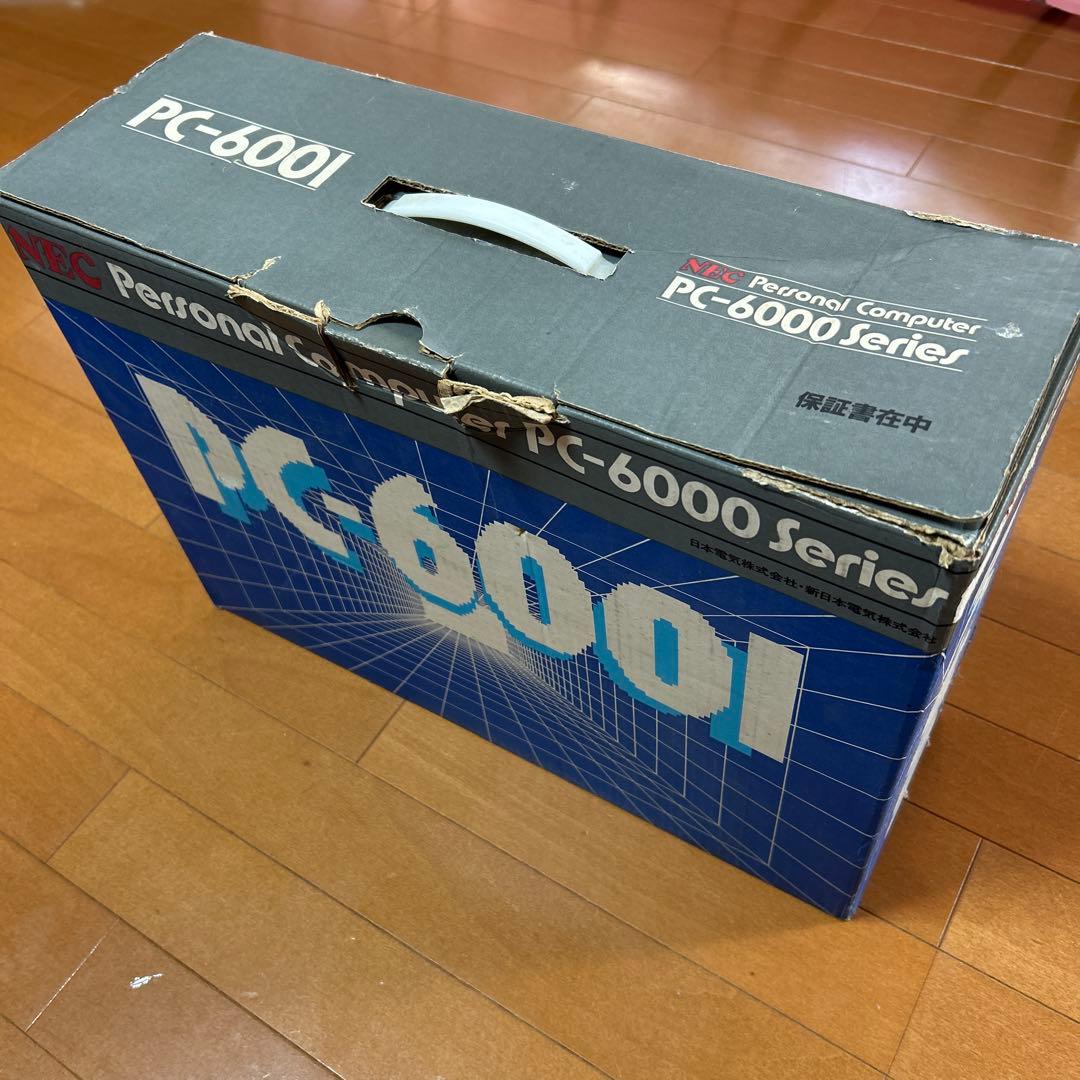 NEC PC−6001 本体　箱付き