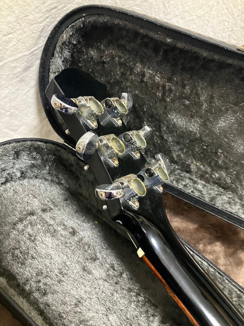 エレキギター レスポール　ハートインレイ
