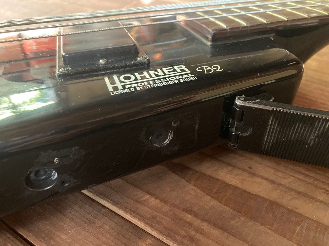 Hohner Bass B2ヘッドレスベース ソフトケース付き