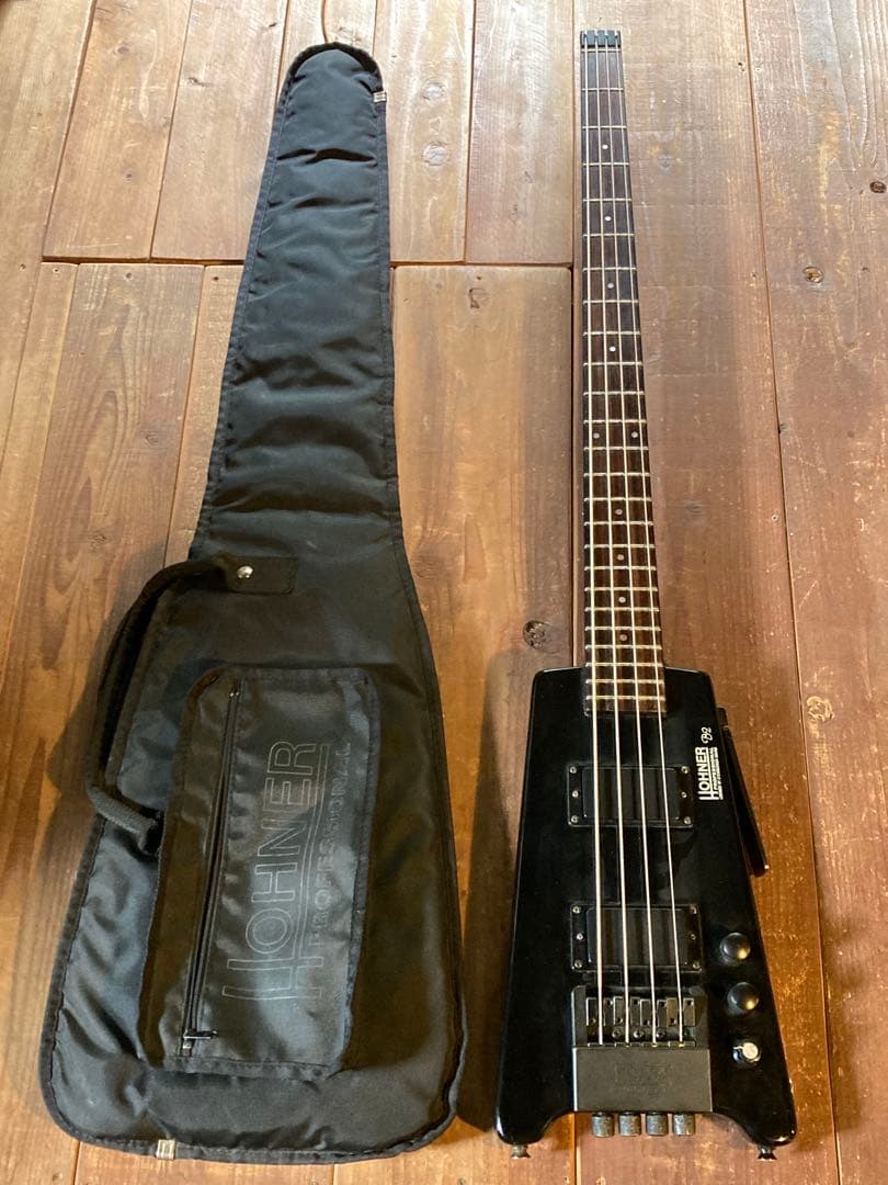 Hohner Bass B2ヘッドレスベース ソフトケース付き