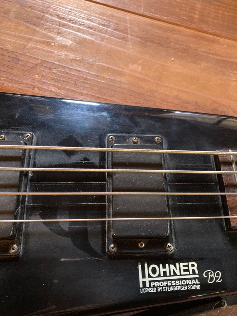 Hohner Bass B2ヘッドレスベース ソフトケース付き