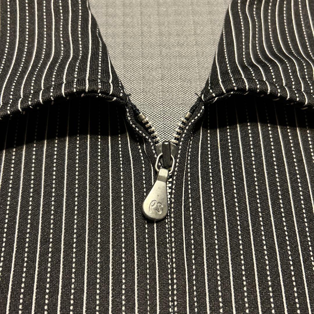 90s Paul Smith ブラックストライプ ジャンパー トラックジャケット
