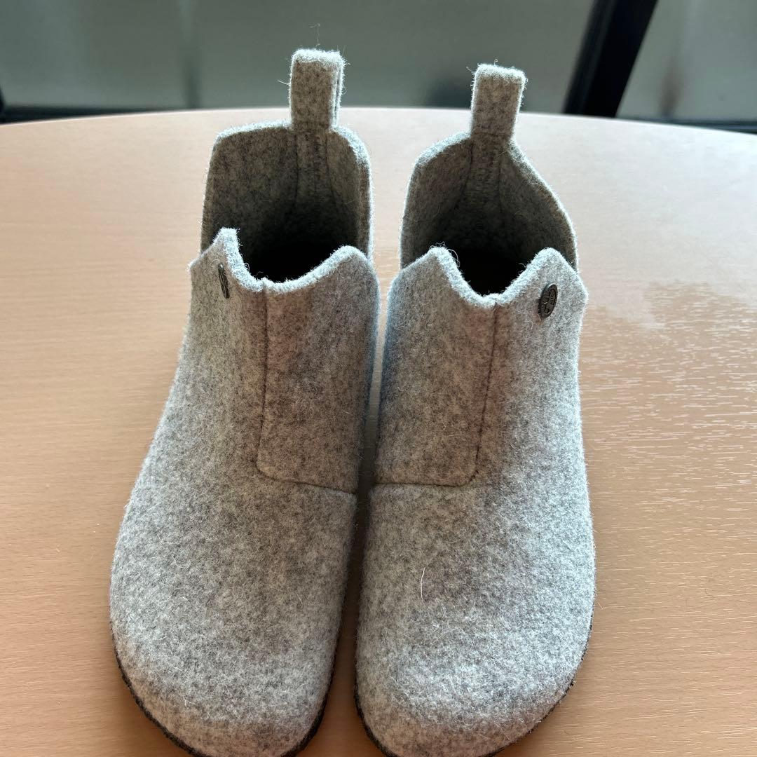 ビルケン ウールショートブーツ　Zermatt Rivet ツェルマット　36