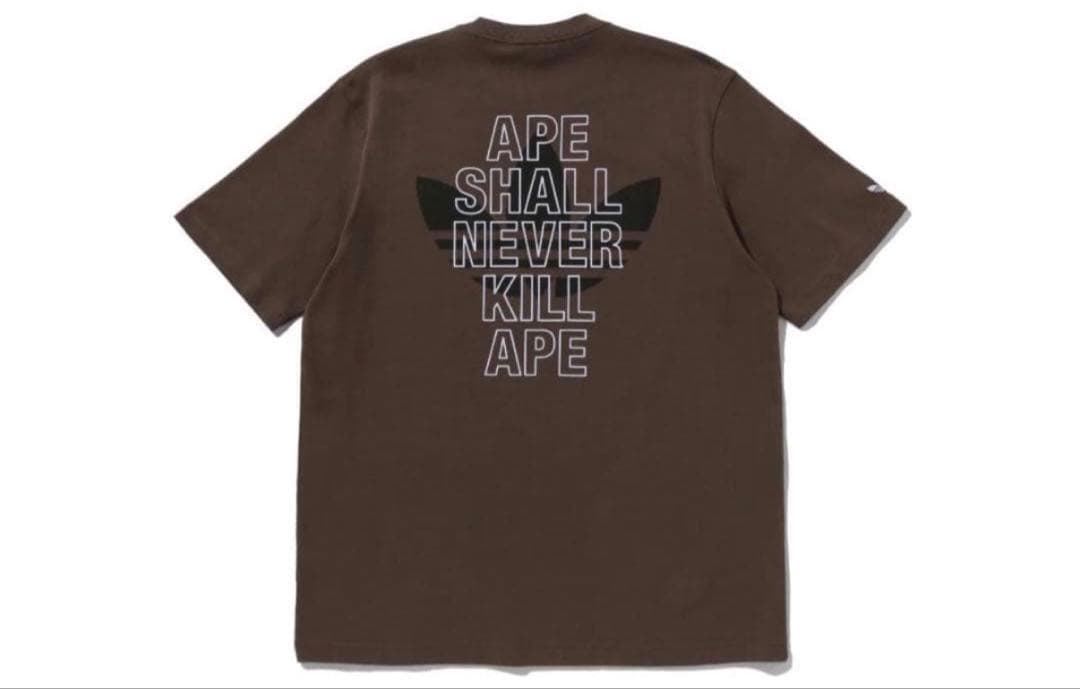 A BATHING APE adidas Ape Head Tee Mサイズ
