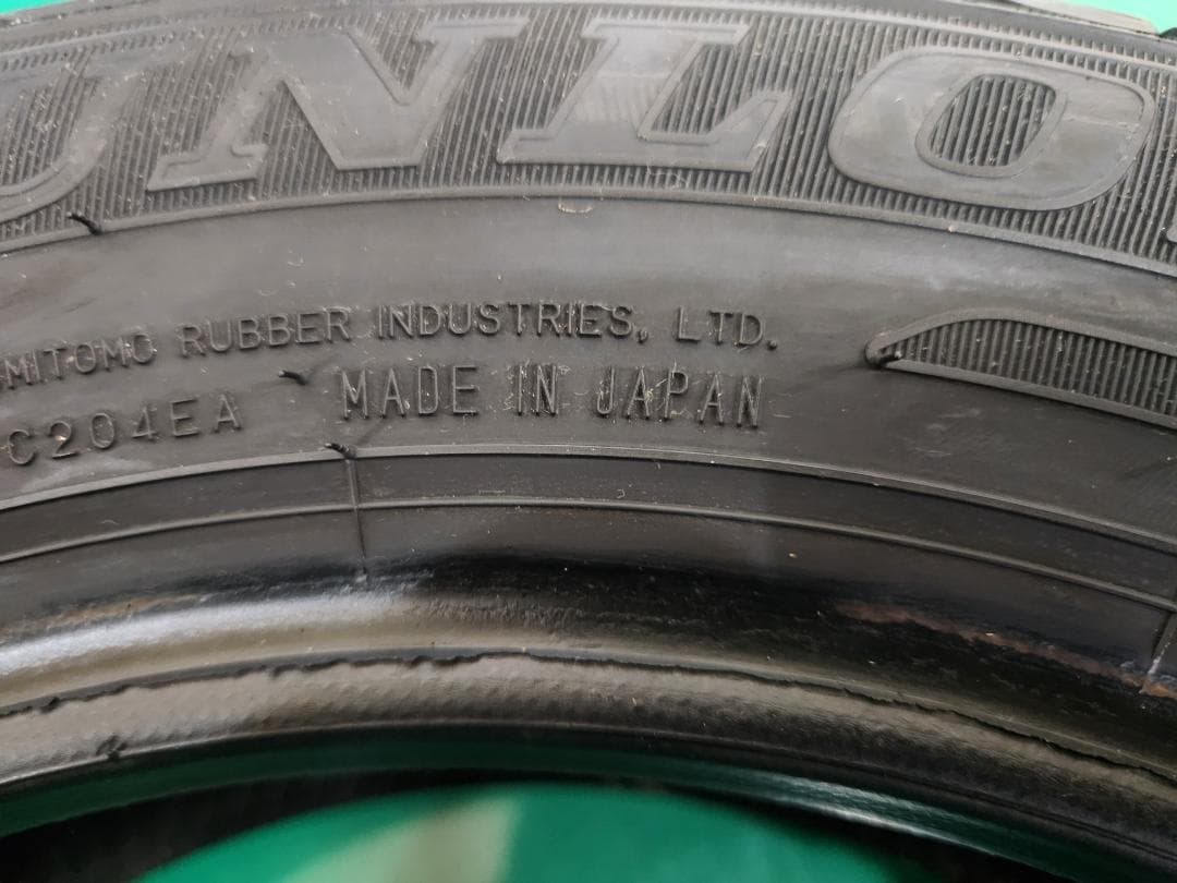 送料込☆2022年製 ダンロップタイヤ 155/65R13日本製☆4本
