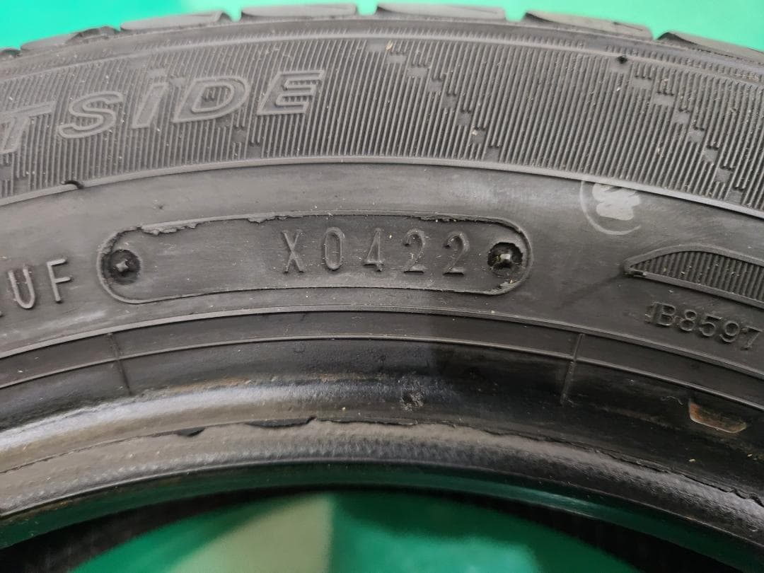 送料込☆2022年製 ダンロップタイヤ 155/65R13日本製☆4本