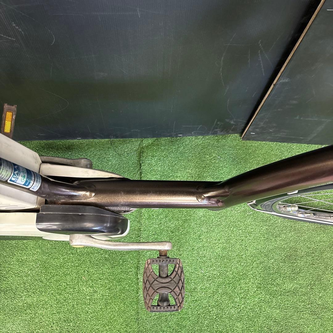 電動自転車 BS Angelino ブラウン 3人乗り対応　52