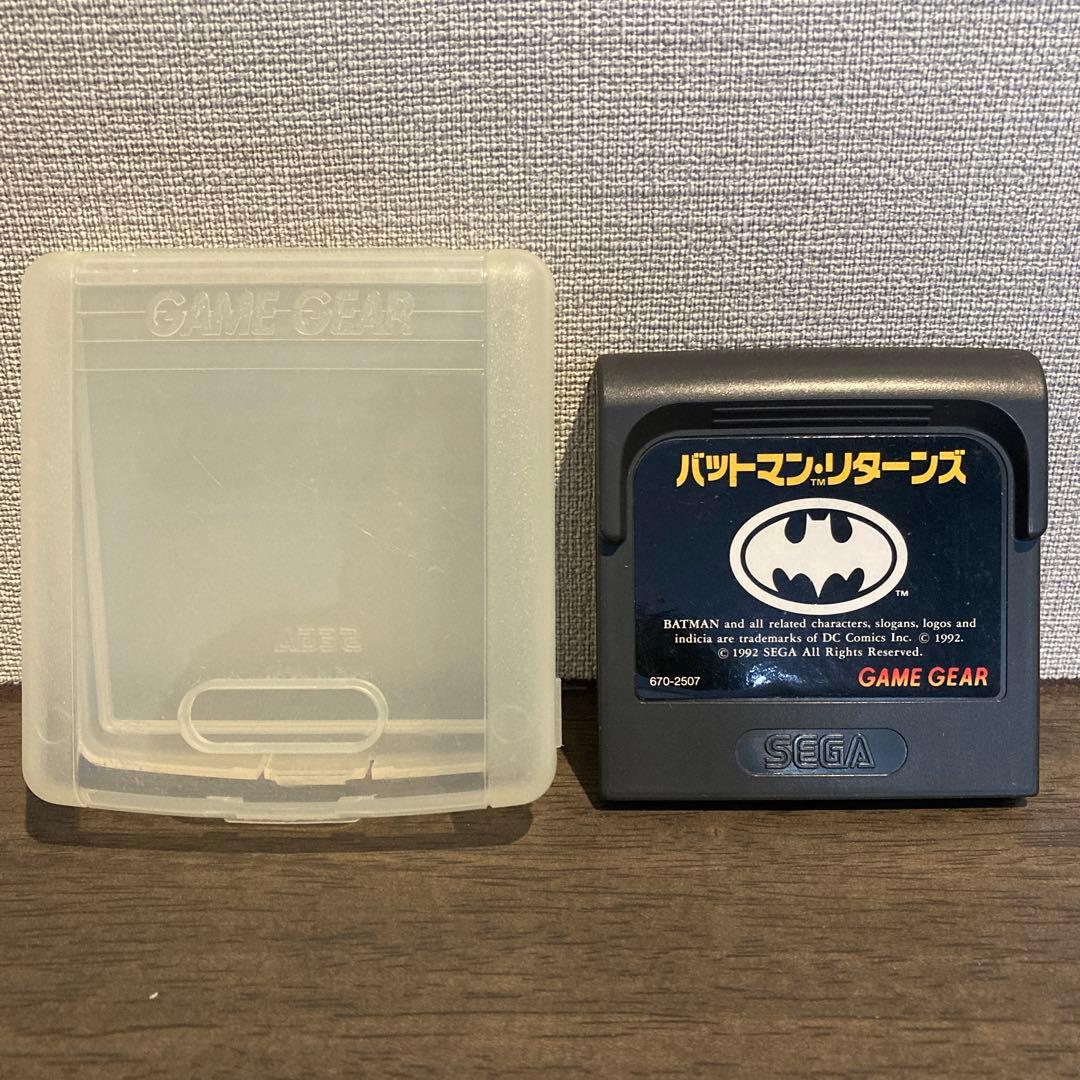 ま*だ様 バットマン・リターンズ GAME GEAR 専用ソフト　SEGA 一人