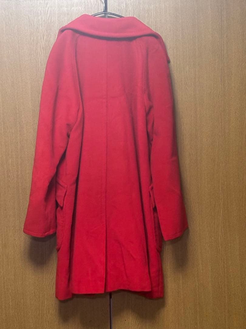 『24日で出品終了』MaxMara 赤 コート