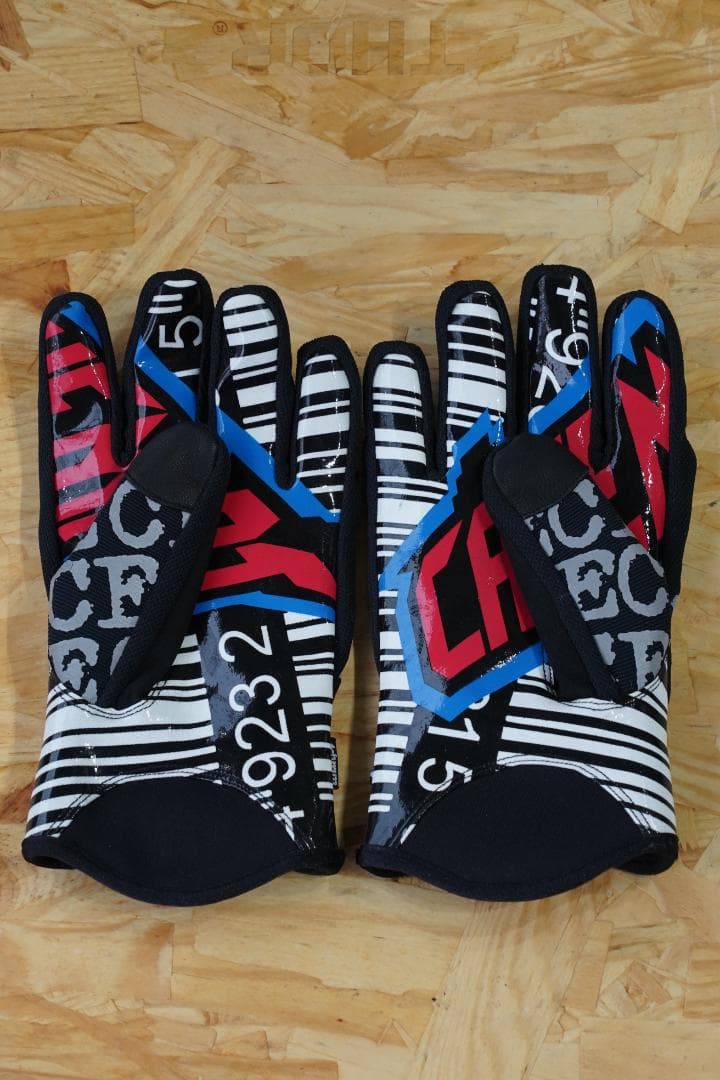 C.E × ST line Graphic Gloves  15AW M