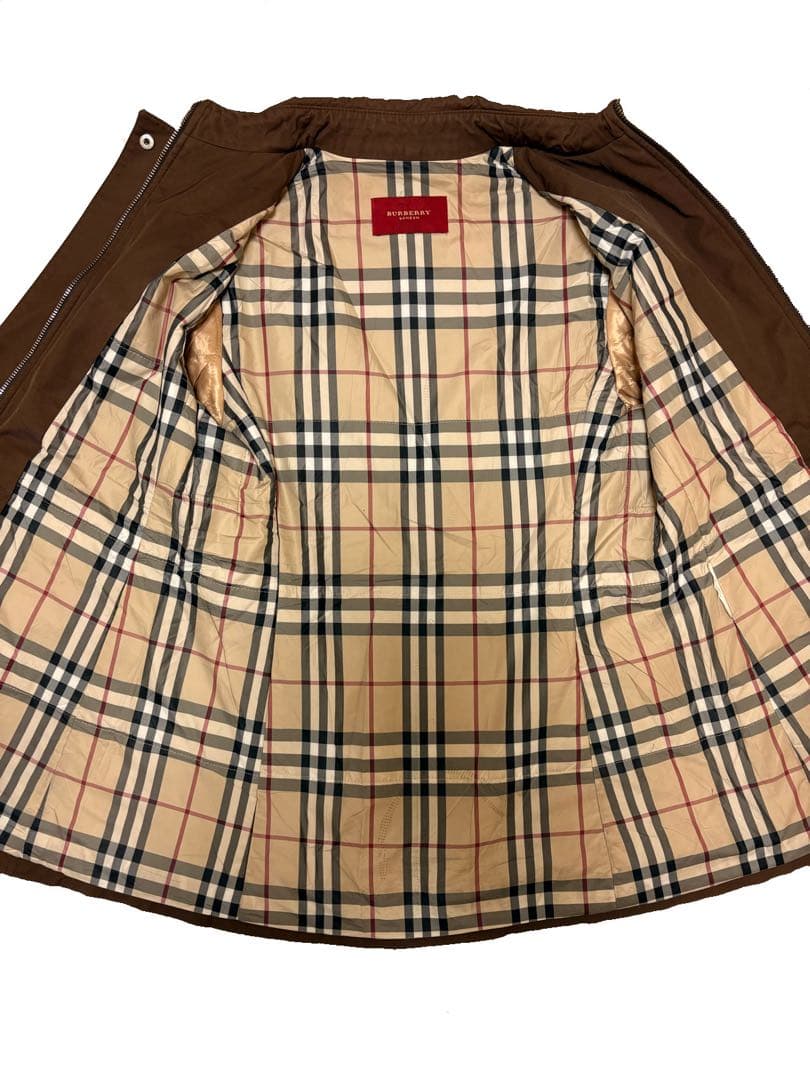 BURBERRY LONDON トレンチコートショート丈ノバチェック レディース