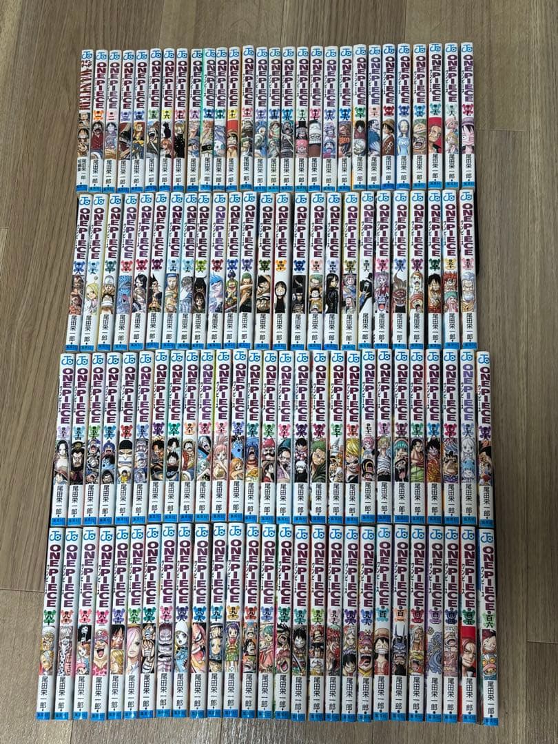 ワンピース　1巻から106巻とWANTED 107冊
