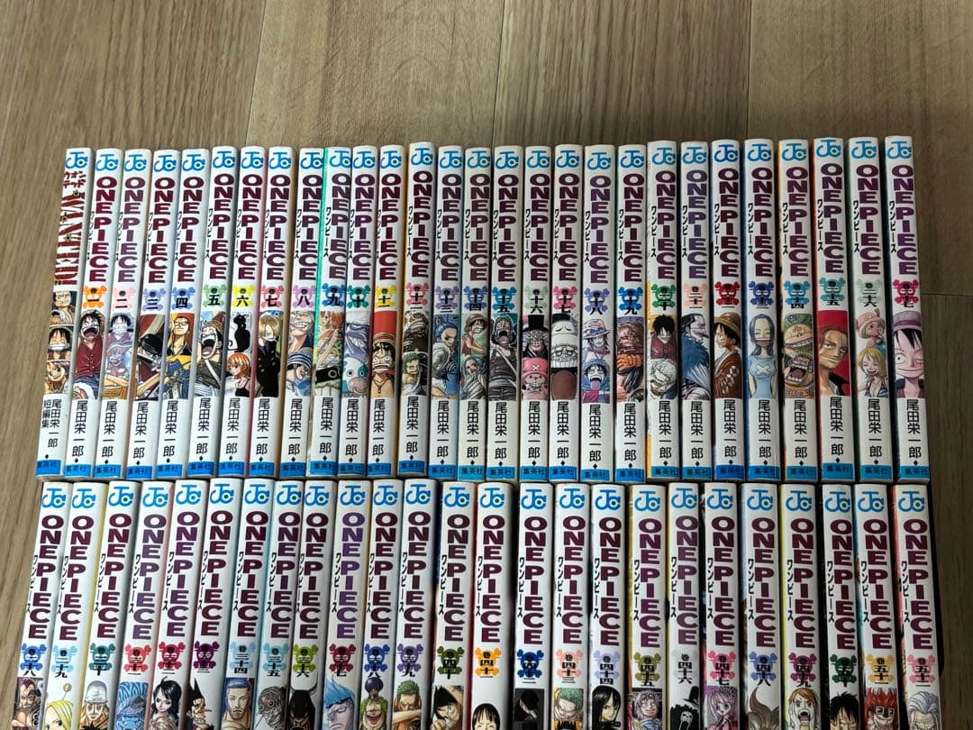 ワンピース　1巻から106巻とWANTED 107冊