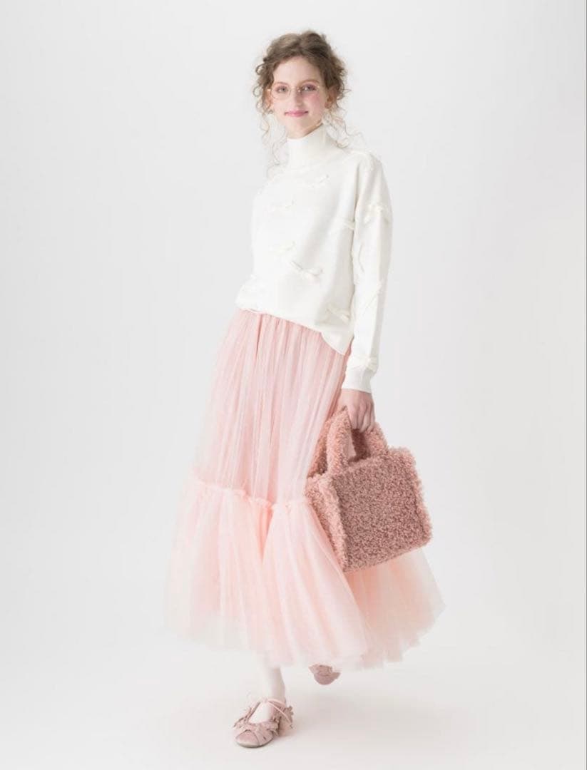 新品タグ付　タツルバイマリコオイカワ　2025AW anya pink