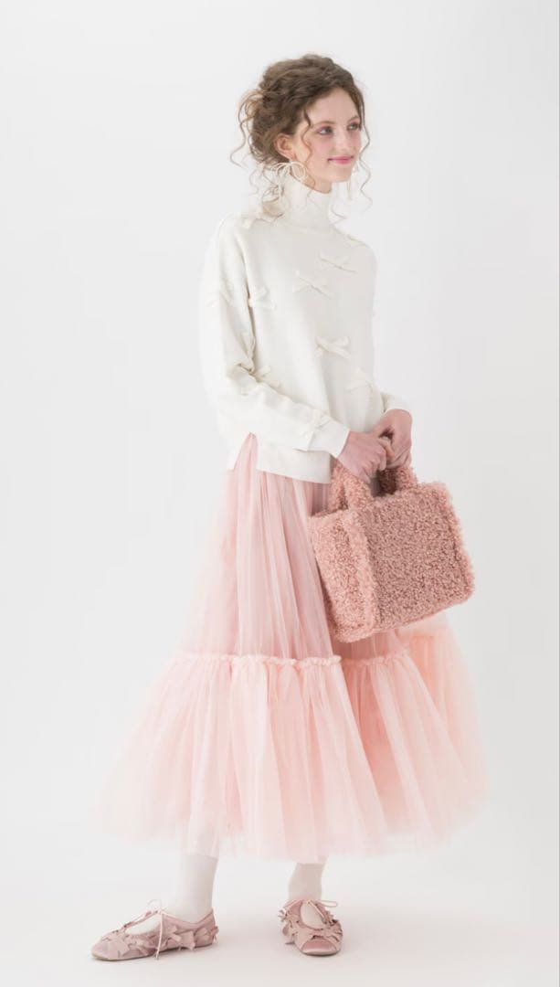 新品タグ付　タツルバイマリコオイカワ　2025AW anya pink