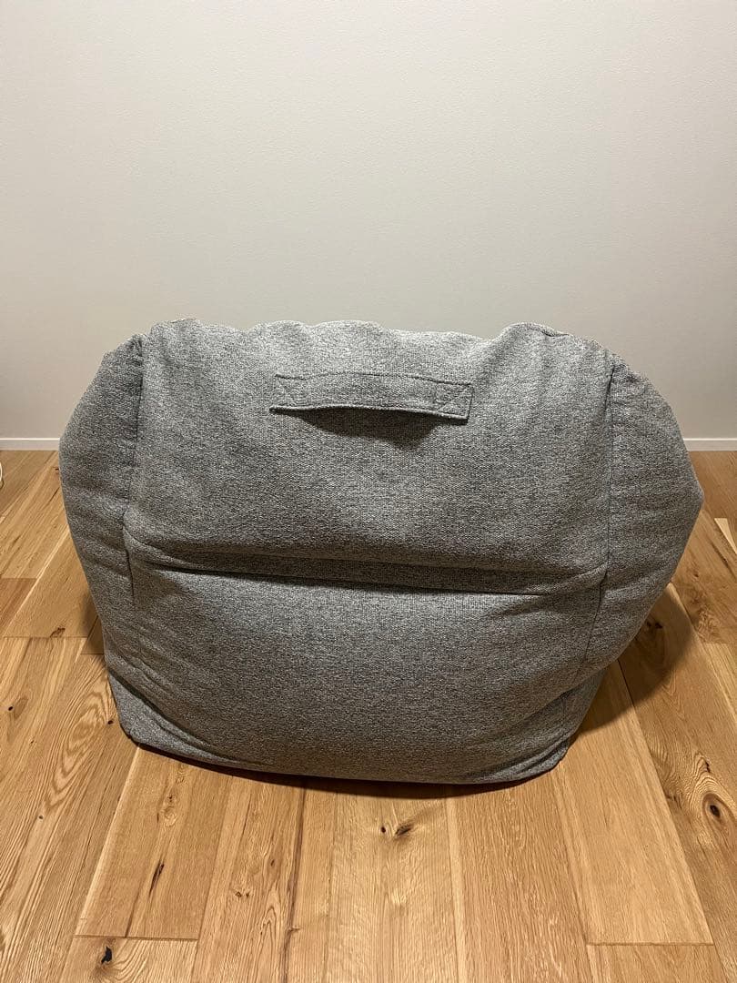 【美品】無印良品 空気でできたソファ(グレー)