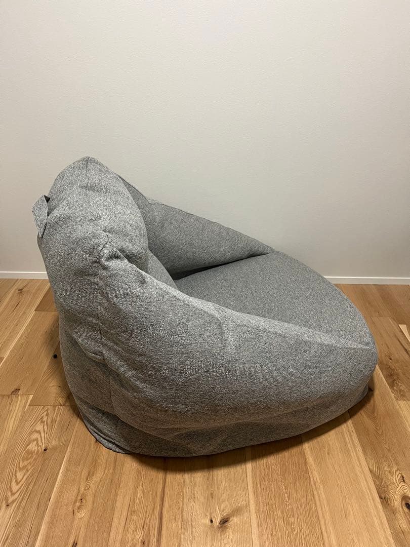 【美品】無印良品 空気でできたソファ(グレー)