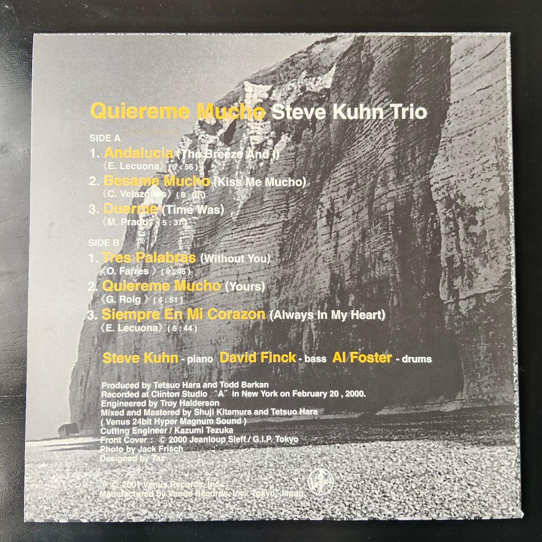 スティーブ・キューン　Steve Kuhn　キエレメ・ムーチョ　LP　国内盤
