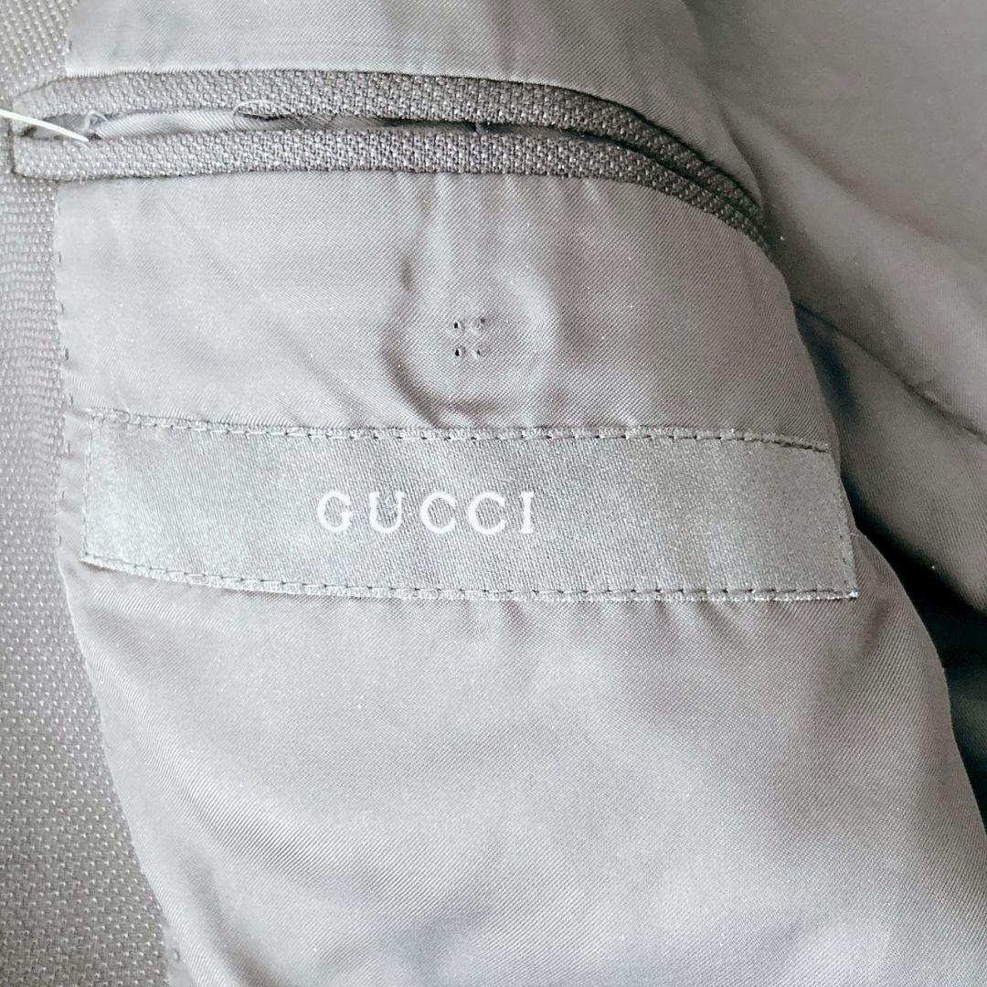 GUCCI テーラードジャケット シルク モヘア トムフォード期 ブラック 黒