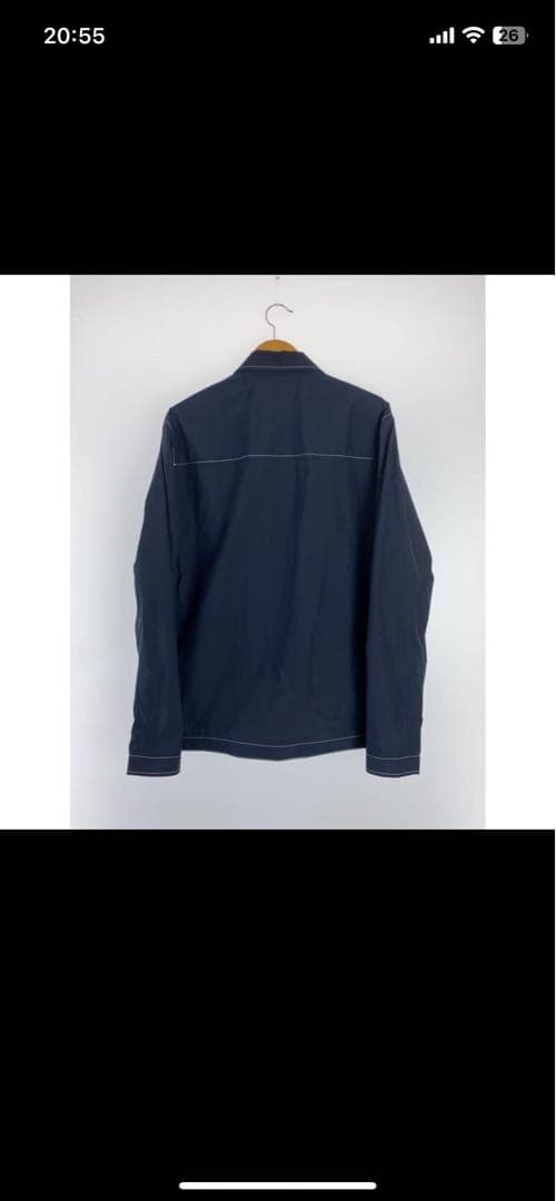 t*o様 PRADA ネイビー ジップアップジャケット 3XL