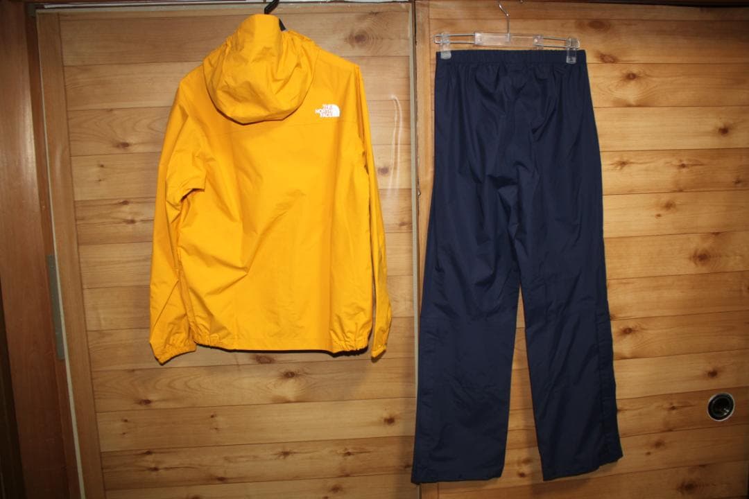 150㎝　ノースフェイス レインテックスユリイカ キッズ レインウェア上下セット