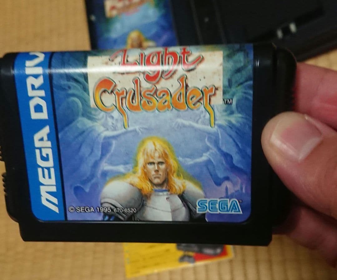 比較的美品 メガドライブ ライトクルセイダー