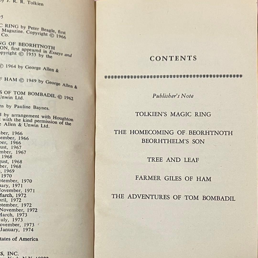 【貴重・レア】洋書・TOLKIEN・トールキン関連書籍・洋書・5冊セット・英語
