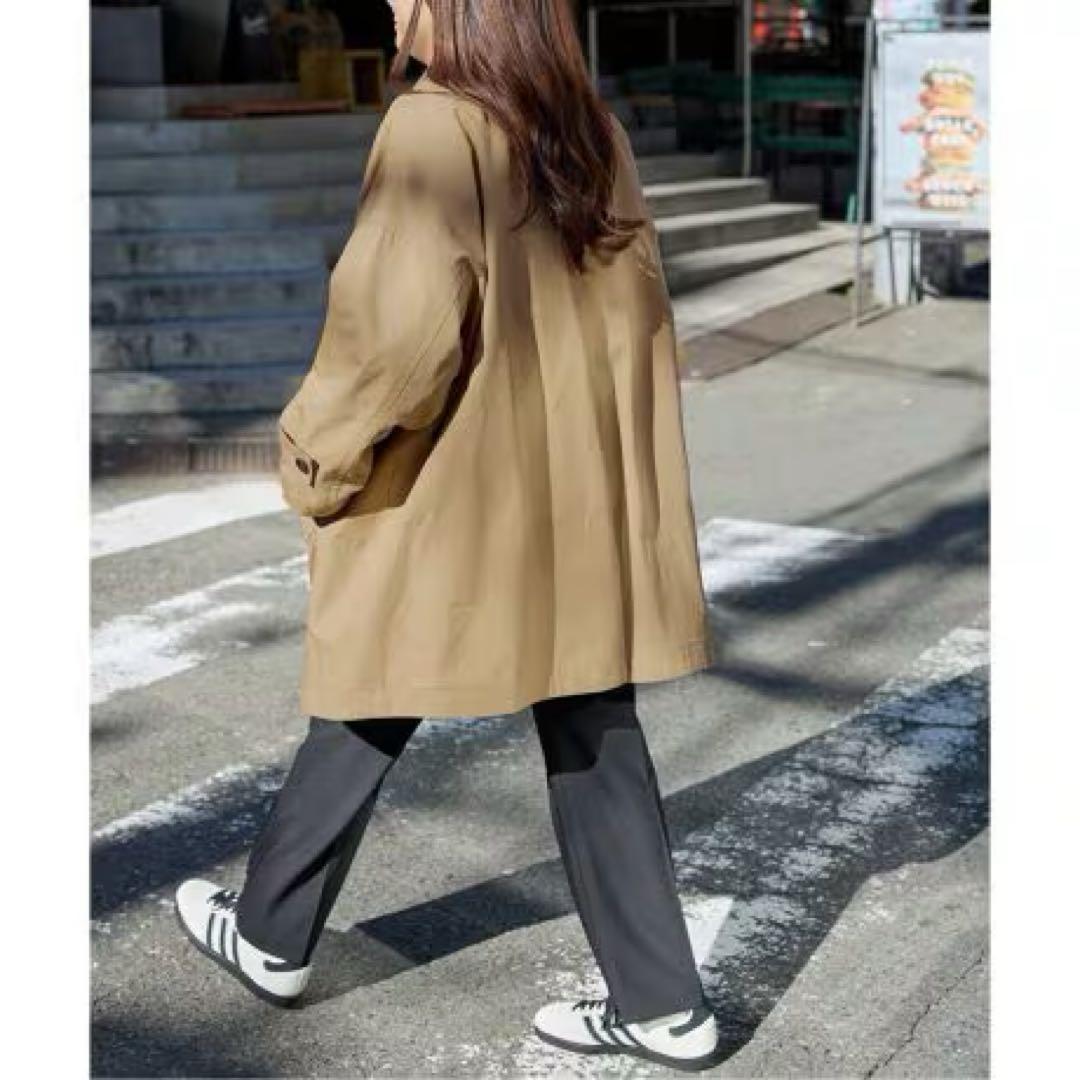 JOURNAL STANDARD コットンリネン ワイドステンカラーコート