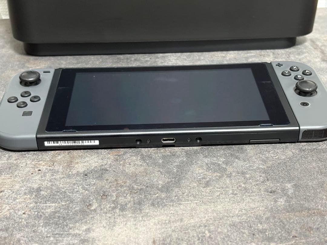 Nintendo Switch 本体 グレー 充電器・ケース付き