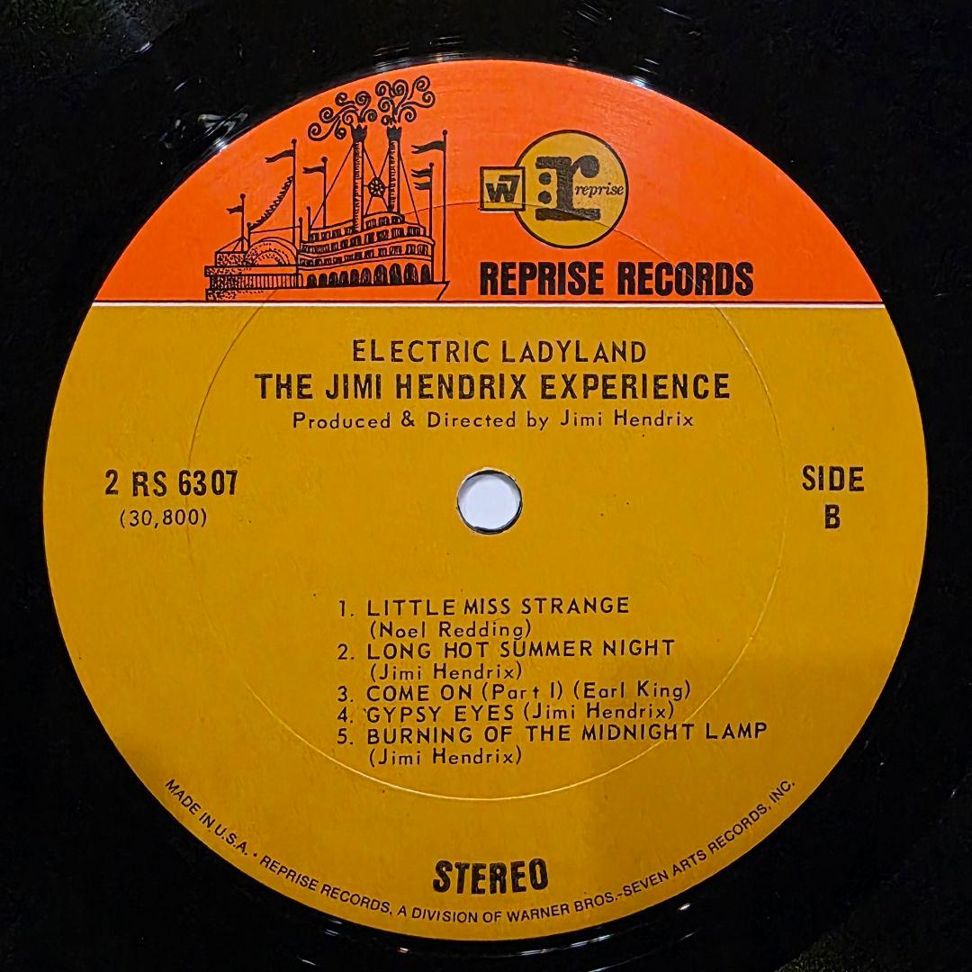 2LP US初期マト1 ジミ・ヘンドリックス Electric Ladyland