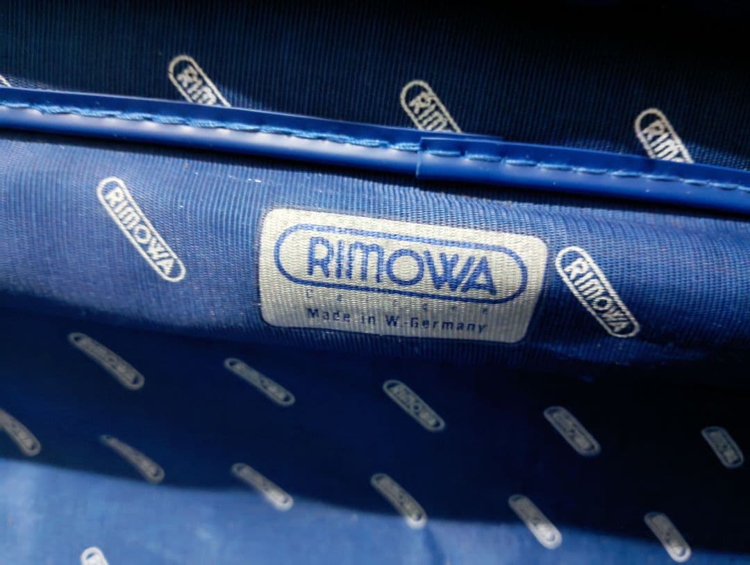 希少 廃盤品 RIMOWA silver Integral 2輪 キャリー
