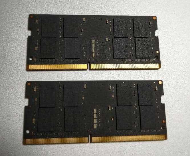 16GB×2枚 32GB DDR4 SO-DIMM 2666MHz Micron