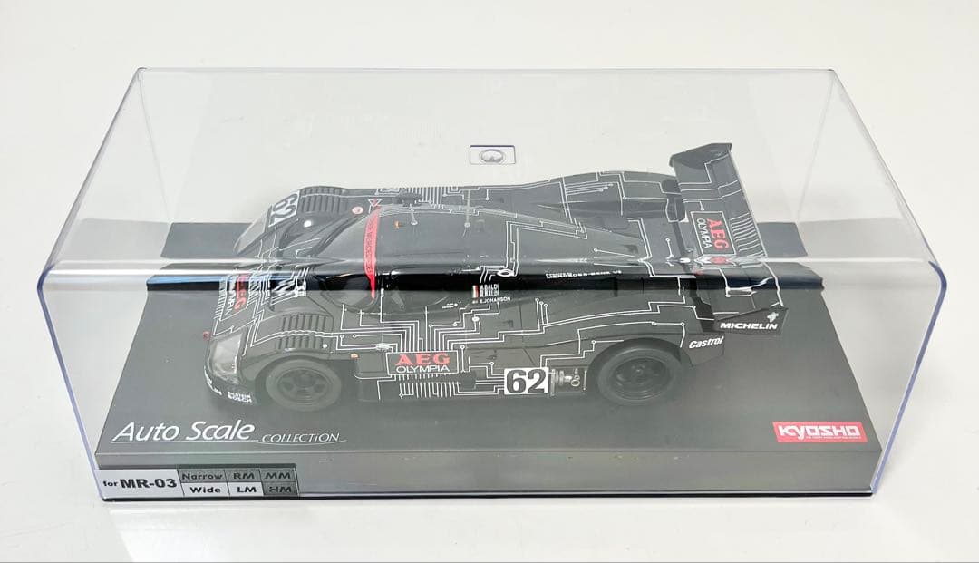 京商　ミニッツ　ザウバーメルセデス C9 No.62 LM 1988