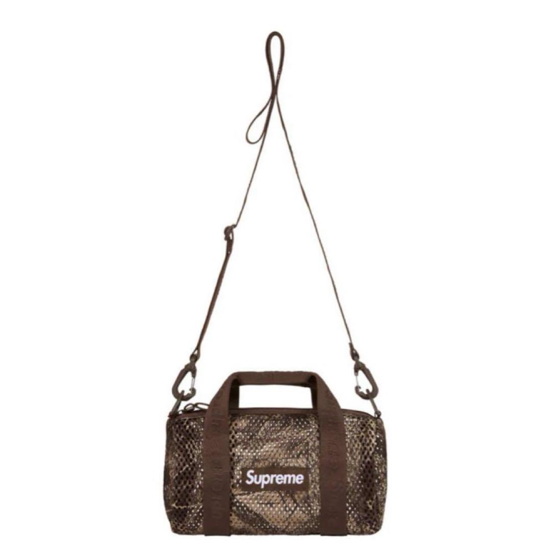 バッグ Supreme Mesh Mini Duffle Bag Camo