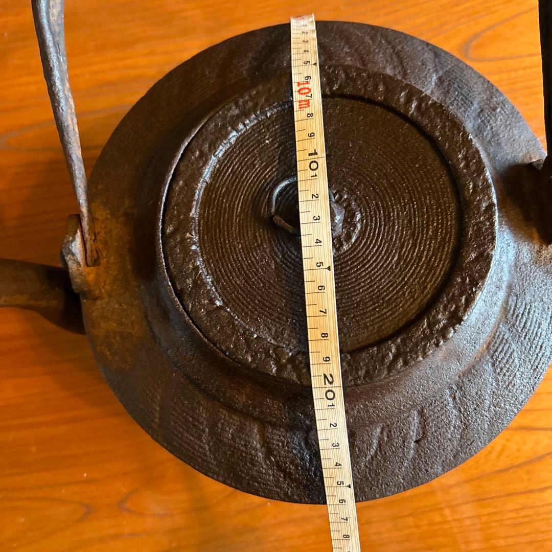 大型鉄瓶 5300g 昭和レトロ オブジェ　１５日まで値引き