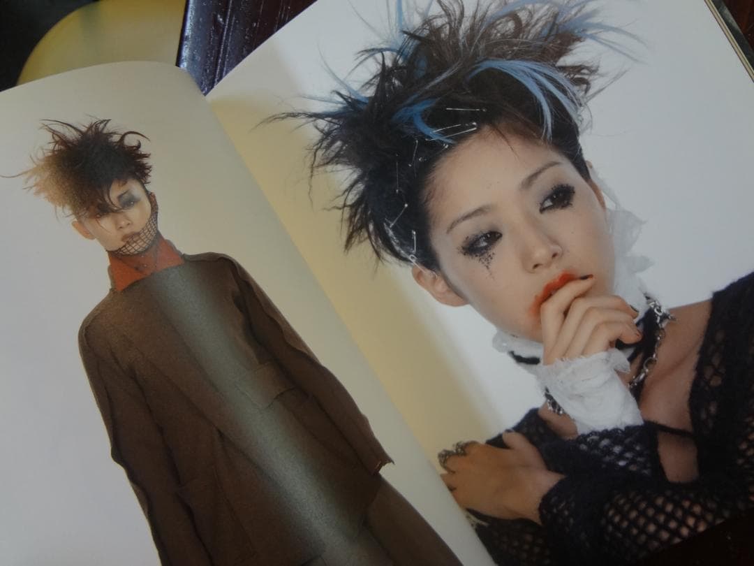 直筆サイン入り本 ● MASA ファッション＆ヘアースタイル 写真集