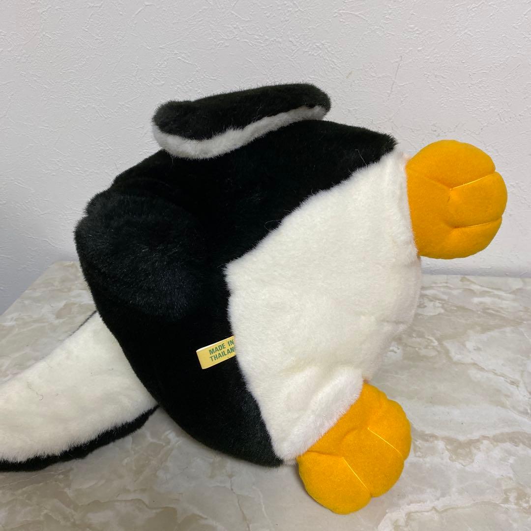 希少 当時物 YAMAGUCHI イワトビペンギン ビッグぬいぐるみ レトロ 2