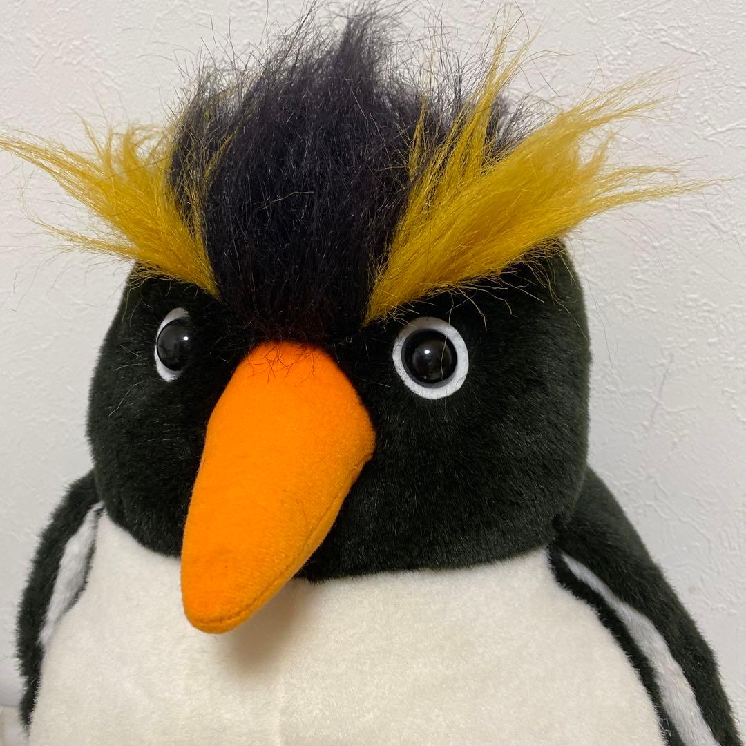希少 当時物 YAMAGUCHI イワトビペンギン ビッグぬいぐるみ レトロ 2