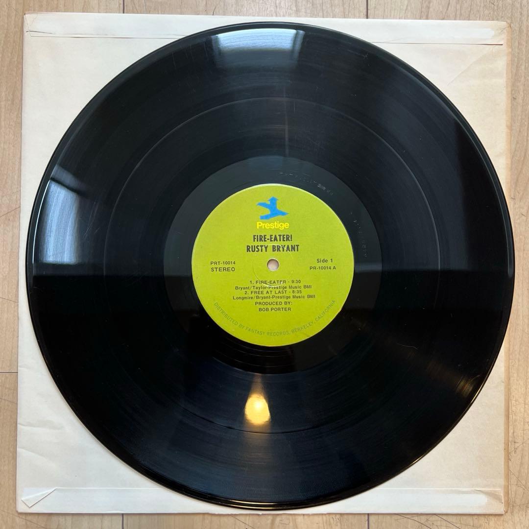 Rusty Bryant Fire Eater LP レコード Prestige