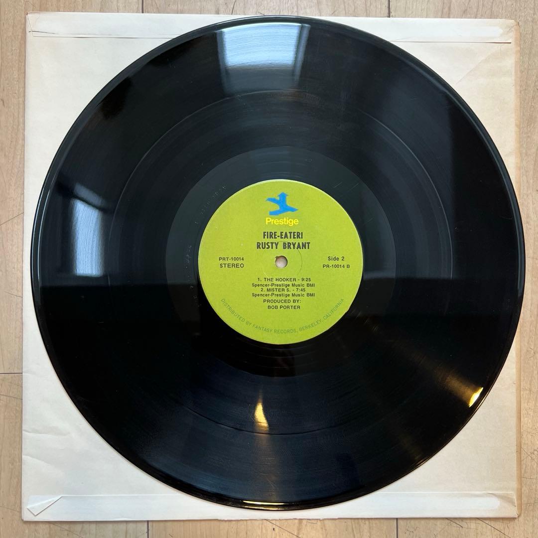 Rusty Bryant Fire Eater LP レコード Prestige