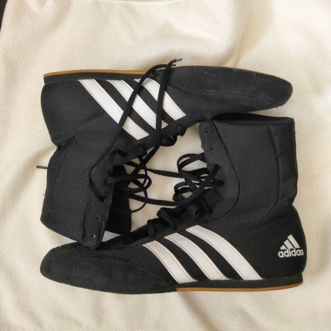 adidas ボクシングシューズ ブラック