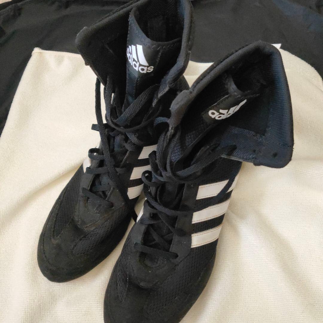 adidas ボクシングシューズ ブラック