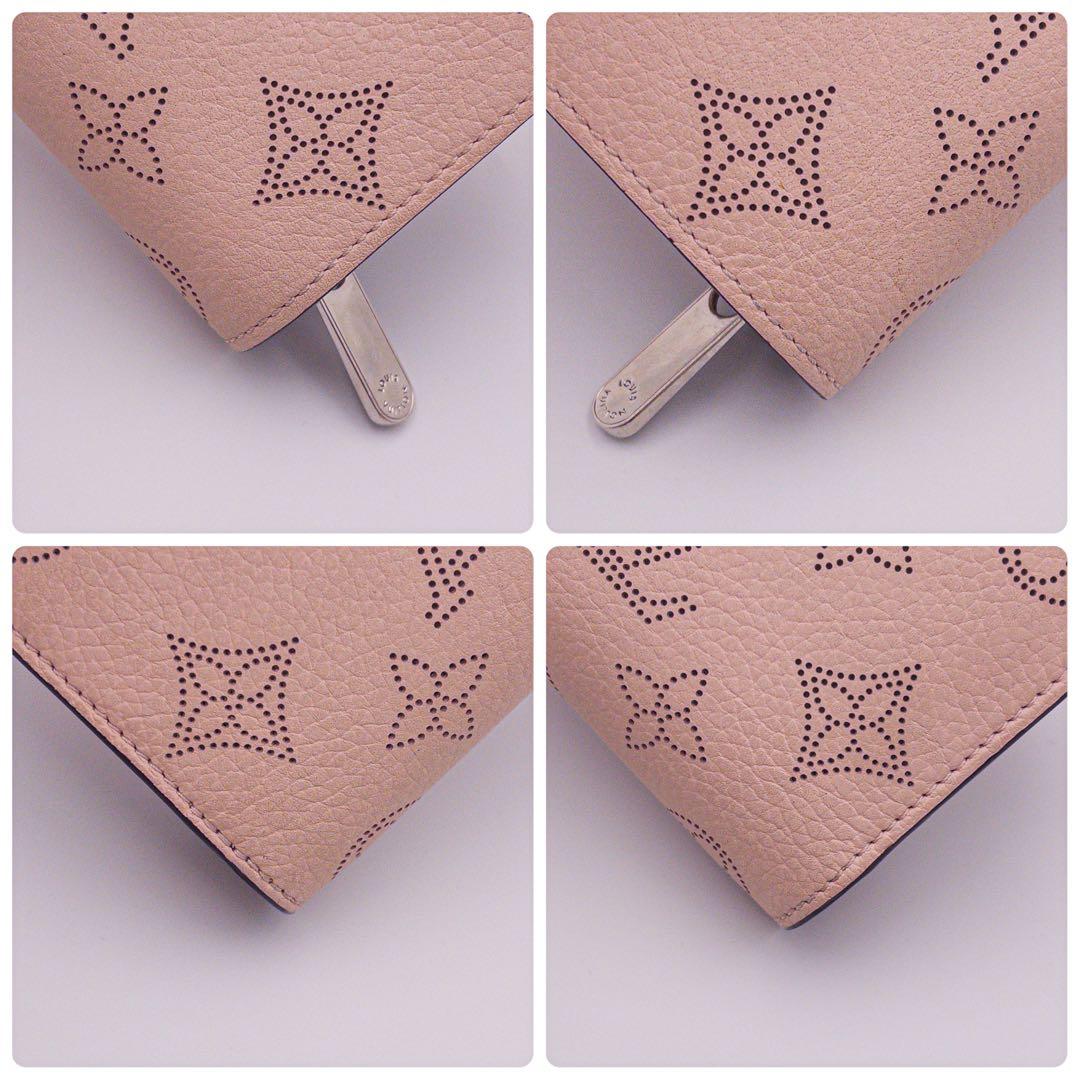 箱袋付き★ルイヴィトン モノグラム マヒナ ポルトフォイユ クレア RFID