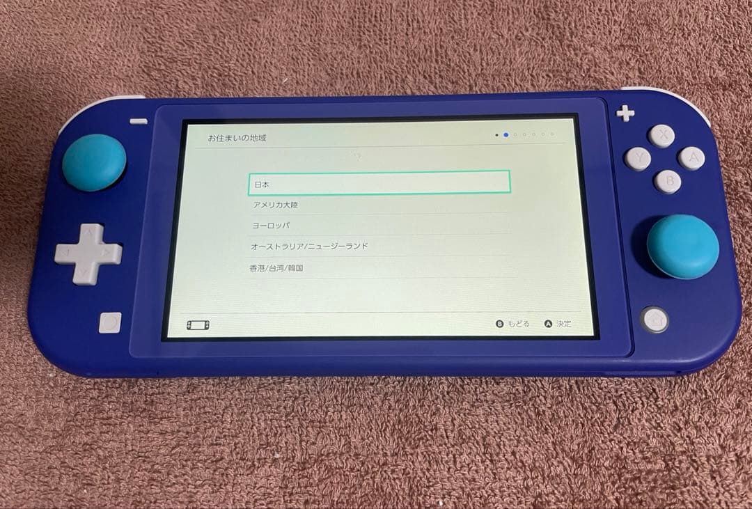 Nintendo Switch Lite ブルー 本体
