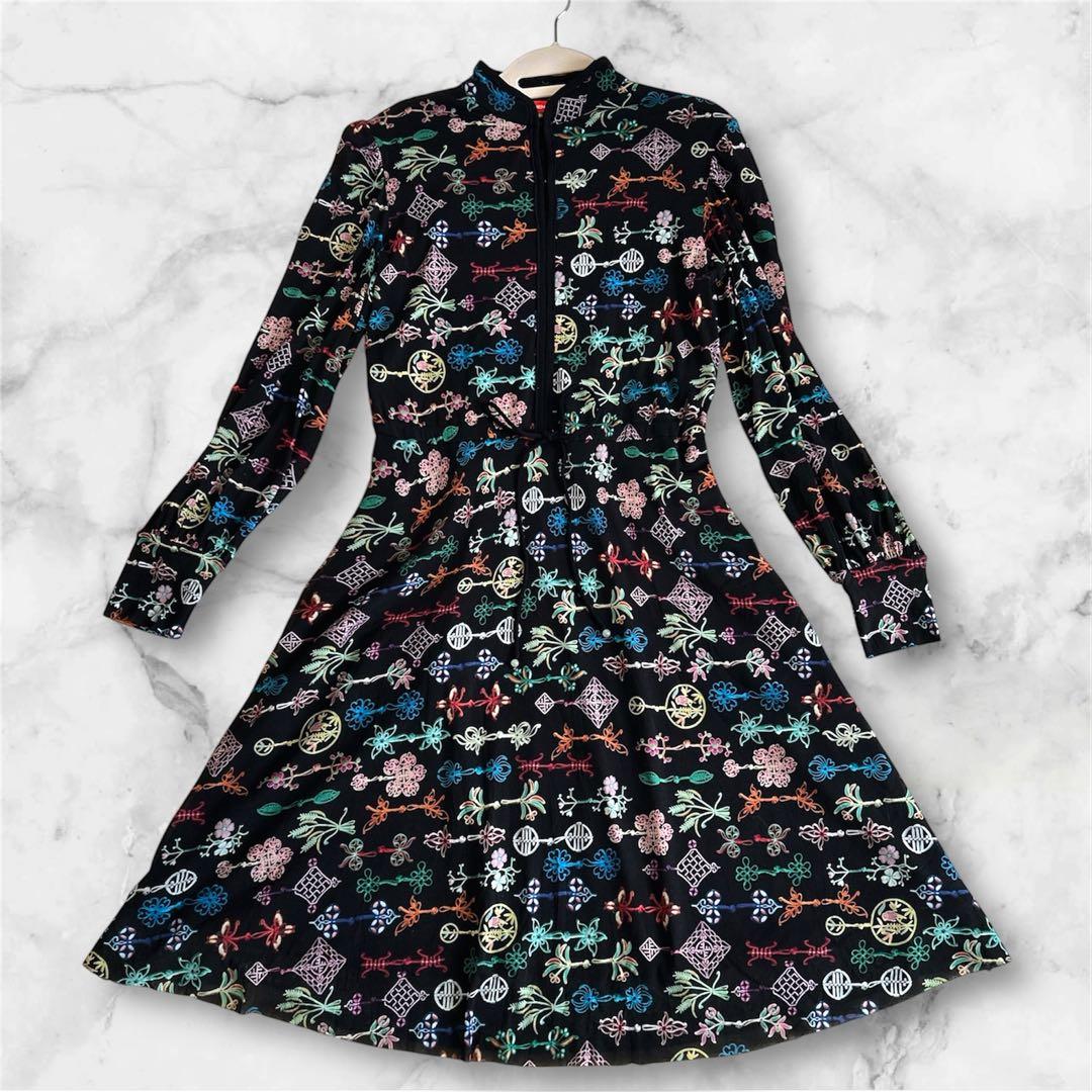 【極美品】VIVIENNE TAM チャイニーズパンコウプリントワンピース