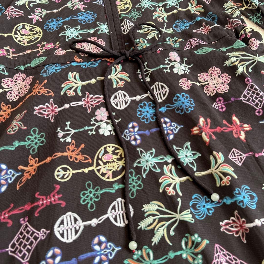 【極美品】VIVIENNE TAM チャイニーズパンコウプリントワンピース