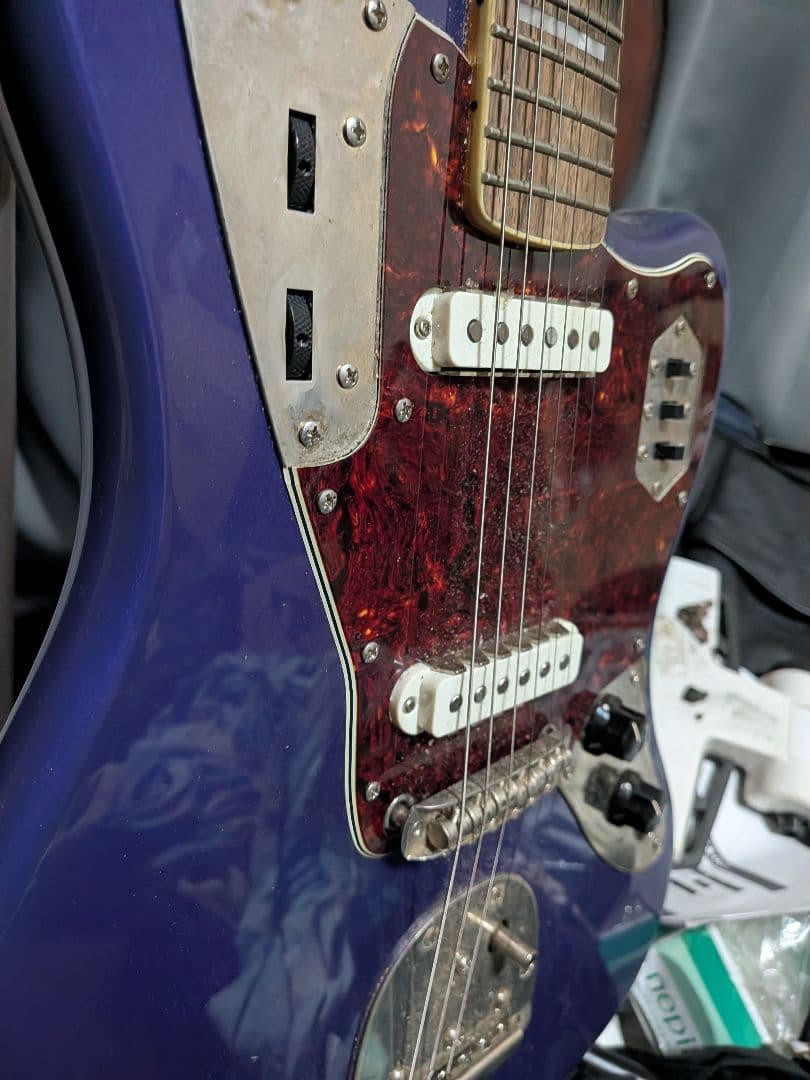 ギター st.uu Squier JAGUAR Purple llic