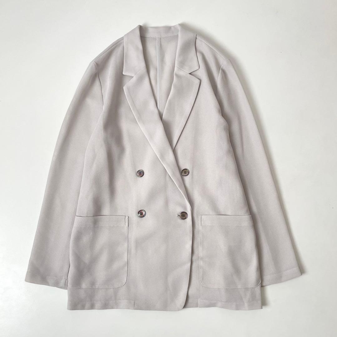 美品　リヴドロワ　【軽くて涼しい】メッシュテーラードジャケット
